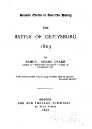 Cover of: The battle of Gettysburg.
