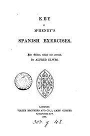 Cover of: McHenry's Exercises on the Spanish language. [With] Key