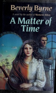 Cover of: A matter of time