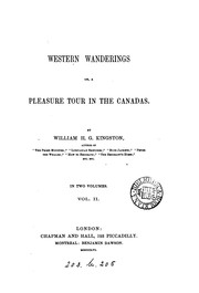 Cover of: Western wanderings; or, A pleasure tour in the Canadas