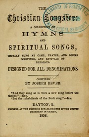 The Christian songster by Joseph Bever