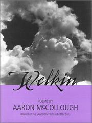 Cover of: Welkin: poems