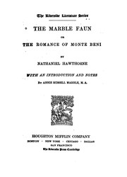 Cover of: The Marble Faun: Or, The Romance of Monte Beni by Nathaniel Hawthorne