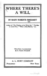 Cover of: Where there's a will by Mary Roberts Rinehart