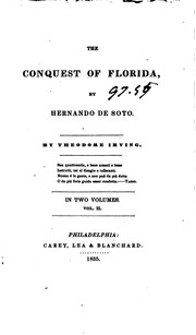 Cover of: The conquest of Florida by Hernando de Soto by Theodore Irving