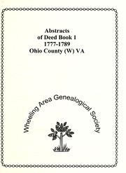 Cover of: Abstracts of deed book..., Ohio County (W) VA.