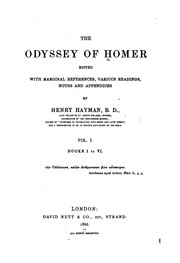 Cover of: The Odyssey of Homer by Όμηρος (Homer), Henry Hayman