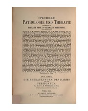 Cover of: Die Erkrankungen des Darms und des Peritoneum