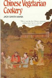 Cover of: Chinese vegetarian cookery by Jack Santa Maria