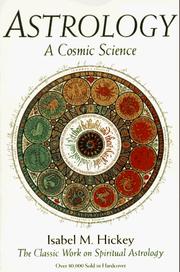 Cover of: Astrology: A Cosmic Science