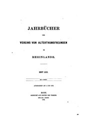 Cover of: Bonner Jahrbücher by Rheinisches Landesmuseum in Bonn