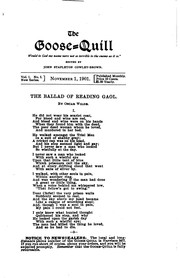 The Ballad of Reading Gaol