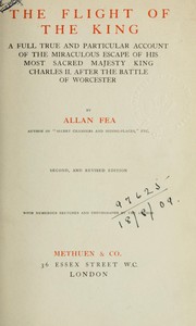 Cover of: The flight of the king by Allan Fea