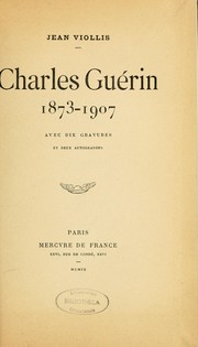 Cover of: Charles Guérin, 1873-1907 by Jean Henri d' Ardenne de Tizac