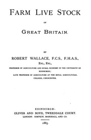 Cover of: Farm live stock of Great Britain by Robert Wallace