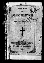 Cover of: Petit mois des âmes du purgatoire