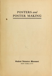 Cover of: Posters and poster making.