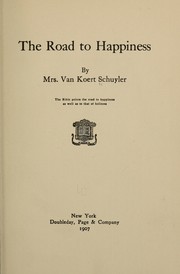Cover of: The road to happiness