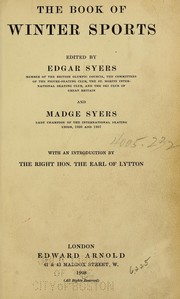 Cover of: The book of winter sports by E. Syers