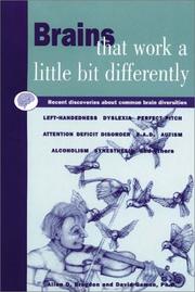 Cover of: Brains That Work a Little Bit Differently