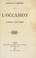 Cover of: L' occasion