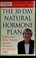 Cover of: The 30-day natural hormone plan