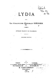 Cover of: Lydia ... by Hermann Geiger