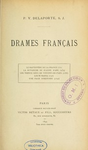 Cover of: Drames français