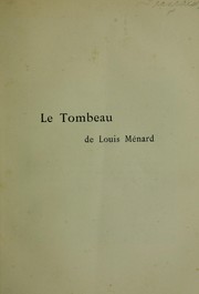 Le tombeau de Louis Ménard by Edouard Jean Marie Champion