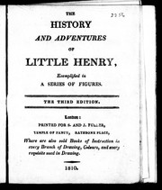 Cover of: The history and adventures of Little Henry by 