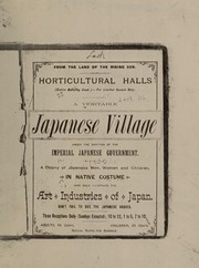 Cover of: A Veritable Japanese village by Ella Sterling Mighels