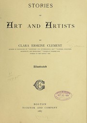 Cover of: Stories of Art and Artists by Clara Erskine Clement Waters