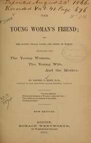 Cover of: The young woman's friend