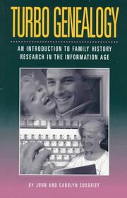 Cover of: Turbo genealogy: an introduction to family history research in the information age