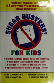 Cover of: Sugar busters! for kids