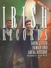 Cover of: Irish records by Ryan, James G.