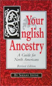 Cover of: Your English ancestry by Sherry Irvine