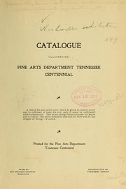 Cover of: Catalogue (illustrated) Fine arts department