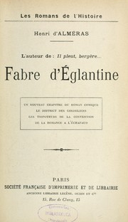 Cover of: Fabre d'Églantine