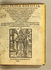 Cover of: Doctrina christiana muy cumplida by Juan de la Anunciación fray