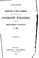 Cover of: Catalogue des dissertations et écrits académiques provenant des écanges avec les universités ...