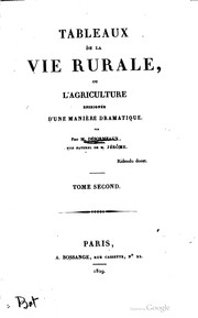 Tableaux de vie rurale by Desormeaux, Antoine françois comte.