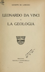 Cover of: Leonardo da Vinci e la geologia