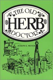 Cover of: The Old herb doctor