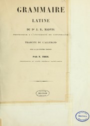 Cover of: Grand dictionnaires de la langue latine, sur un nouveau plan par ... ; Traduit en français, revu sur les textes, et considérablement augmenté