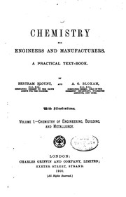 Cover of: Chemistry for Engineers and Manufacturers: A Practical Text-book