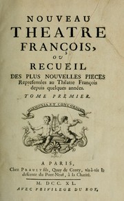 Cover of: Nouveau theatre françois by Henri Richer
