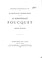 Cover of: Les amateurs de l'ancienne France: Le surintendant Foucquet