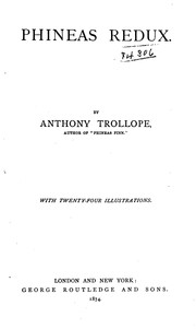 Cover of: Phineas Redux by Anthony Trollope