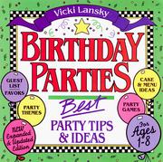 Cover of: Birthday Parties by Vicki Lansky